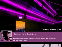 Tablet Screenshot of antoniogaleano.com